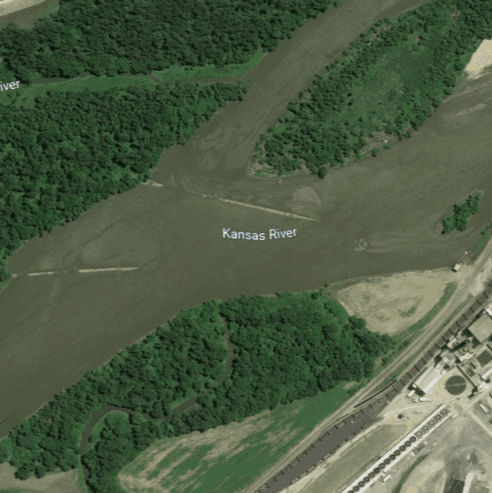Topeka Water Plant Low-Head Dam