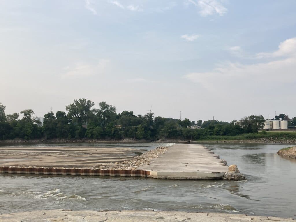 Topeka Water Plant Low-Head Dam